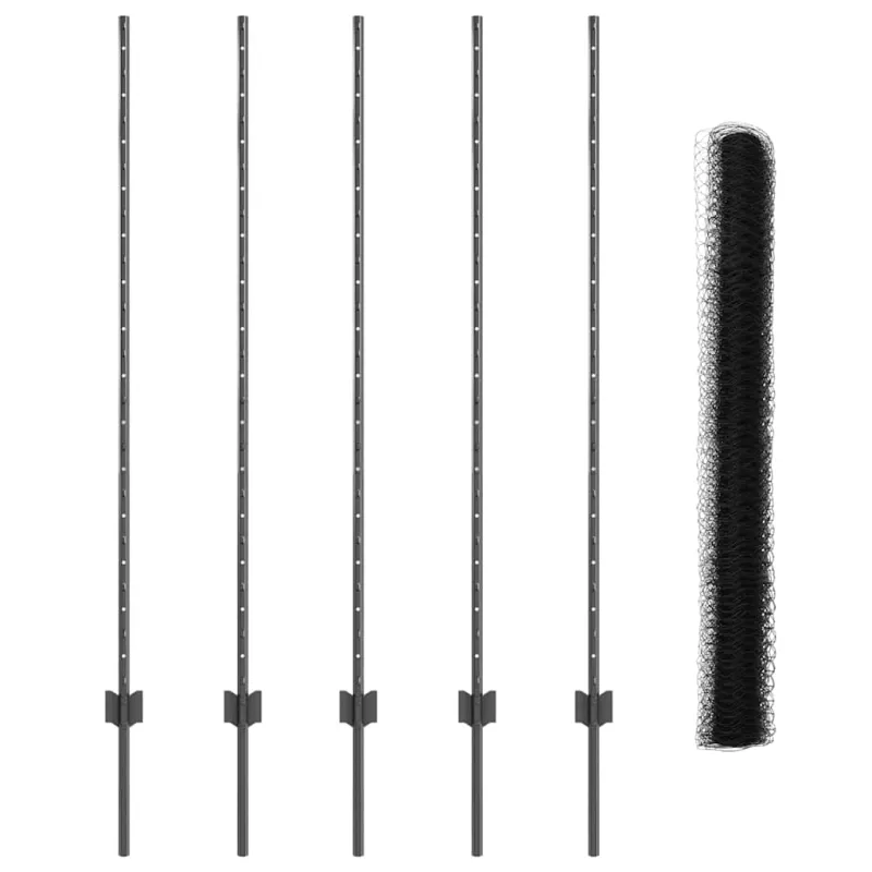 Suvirinto vielos tvoros 10 x 1,4 m (P x A) PVC dengtas plienas