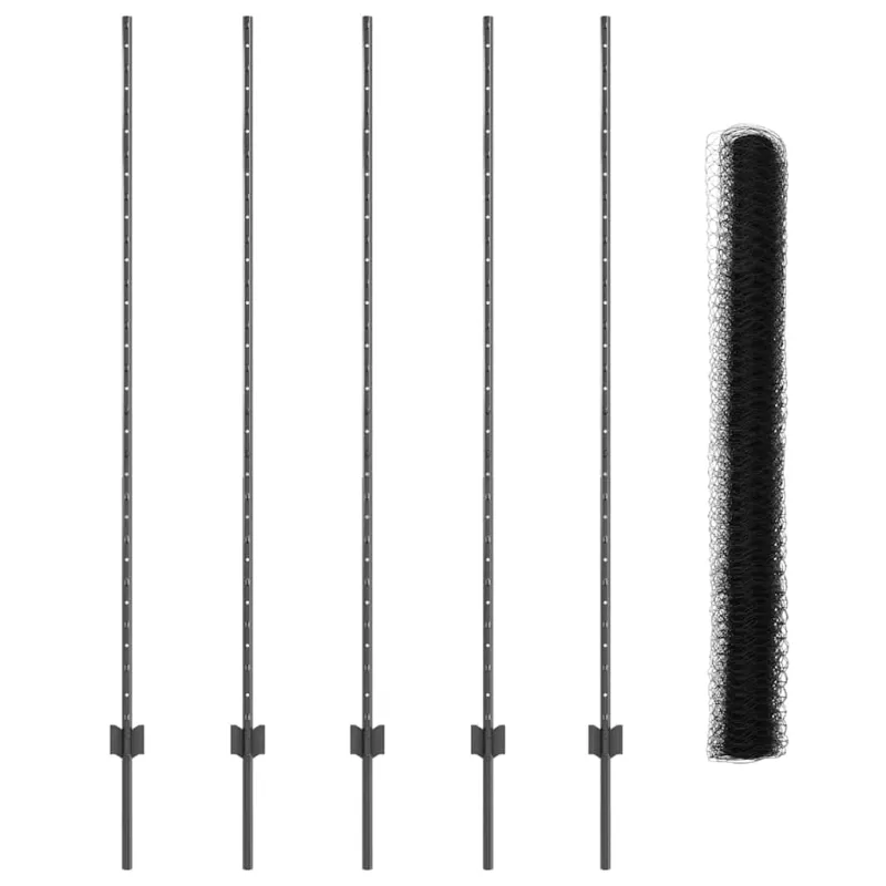 Suvirinto vielos tvoros 10 x 1,5 m (P x A) PVC dengtas plienas