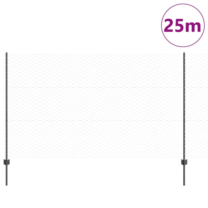 Suvirinto vielos tvoros 25 x 1,4 m (Plotis x Aukštis)