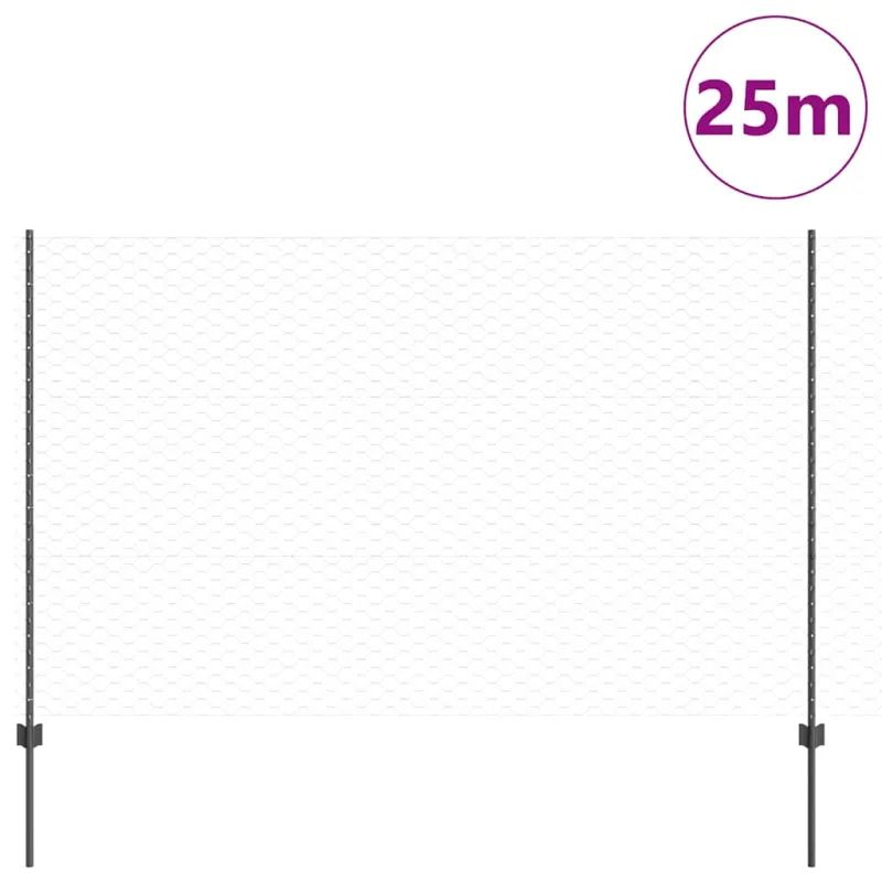 Suvirinto vielos tvoros 25 x 1,5 m (Plotis x Aukštis)