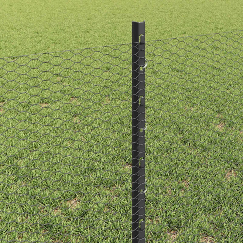 Suvirinto vielos tvoros 50 x 0,6 m (P x A) PVC dengtas plienas