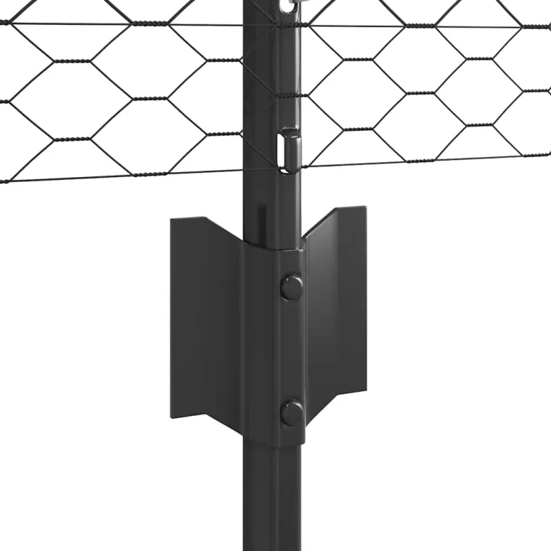 Suvirinto vielos tvoros 50 x 0,6 m (P x A) PVC dengtas plienas