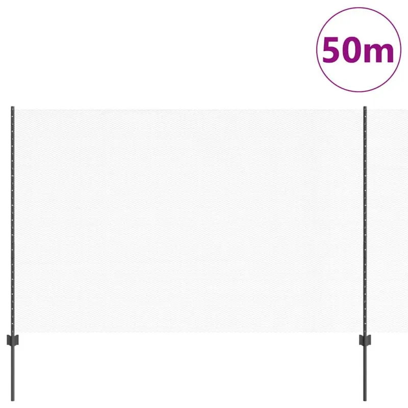 Suvirinto vielos tvoros 50 x 1,5 m (P x A) PVC dengtas plienas