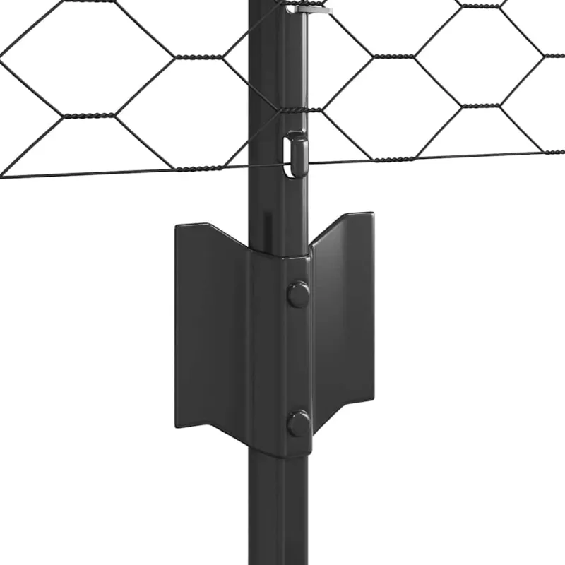 Suvirinto vielos tvoros 100 x 0,5 m (W x H) PVC dengtas plienas