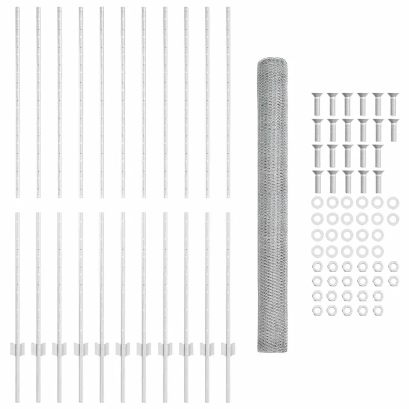 Suvirinto vielos tvoros 25 x 1,6 m (A x H)