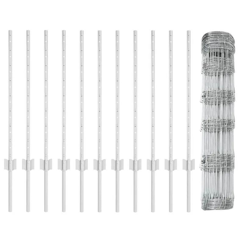 Vilkų tvora su stulpais 25 x 0,8 m (Plotis x Aukštis)