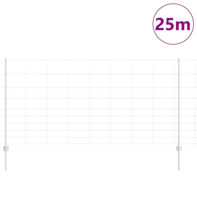Vilkų tvora su stulpais 25 x 1,2 m (Plotis x Aukštis)