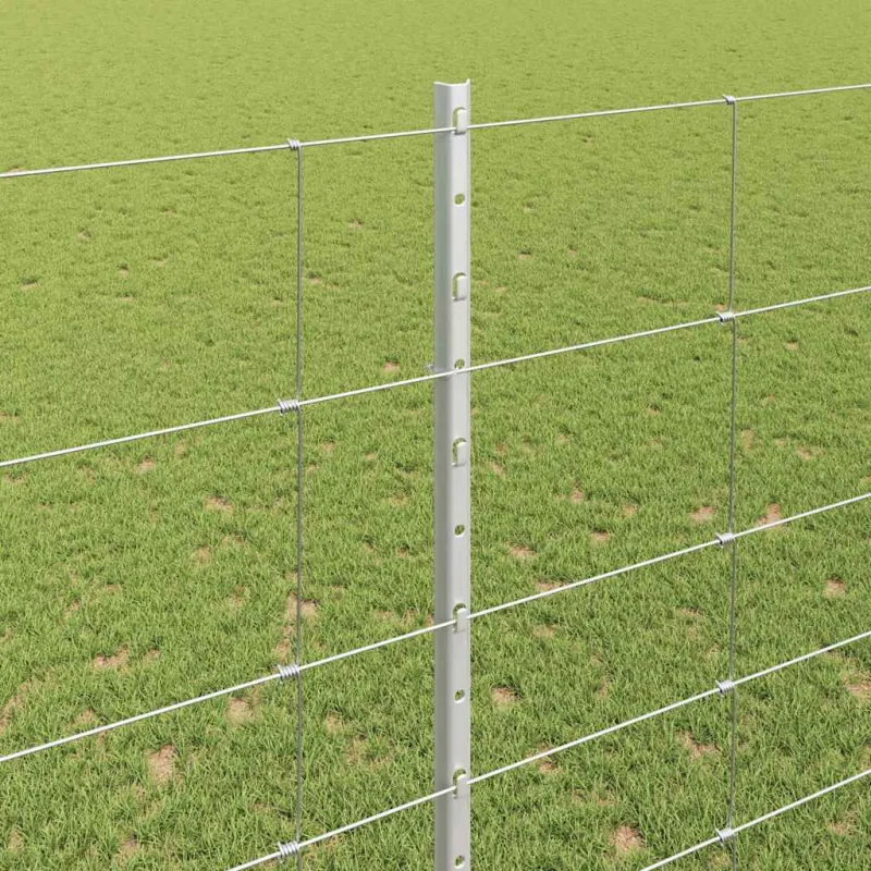 Vilkų tvora su stulpais 25 x 1,6 m (A x H)
