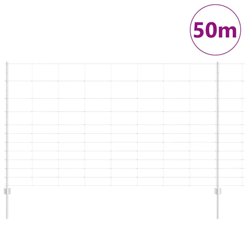 Vilkų tvora su stulpais 50 x 1,4 m (P x A)