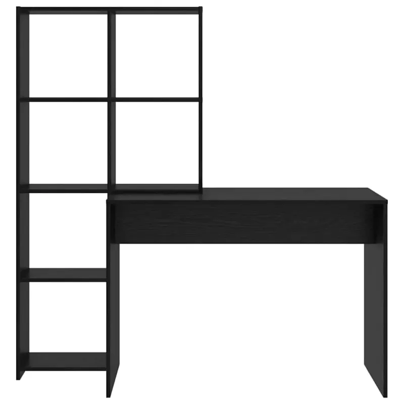 Stalas Juodas ąžuolas 138,5 x 55 x 143 cm Apdirbta mediena