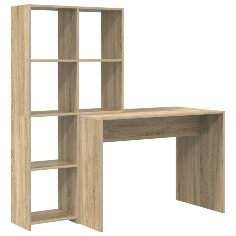Stalas Sonoma ąžuolas 138,5 x 55 x 143 cm Apdirbta mediena