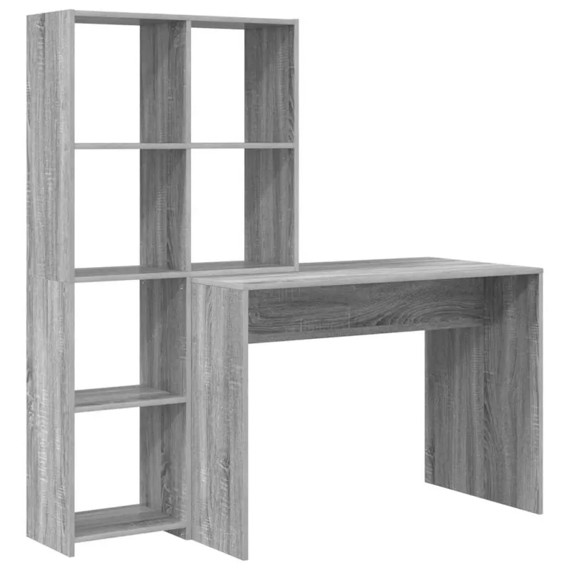 Stalas Pilkas Sonoma 138,5 x 55 x 143 cm Apdirbta mediena
