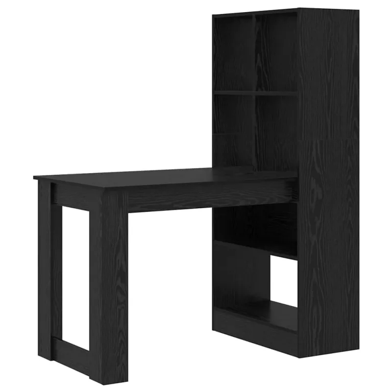 Stalas Juodas ąžuolas 122 x 67 x 145 cm Apdirbta mediena