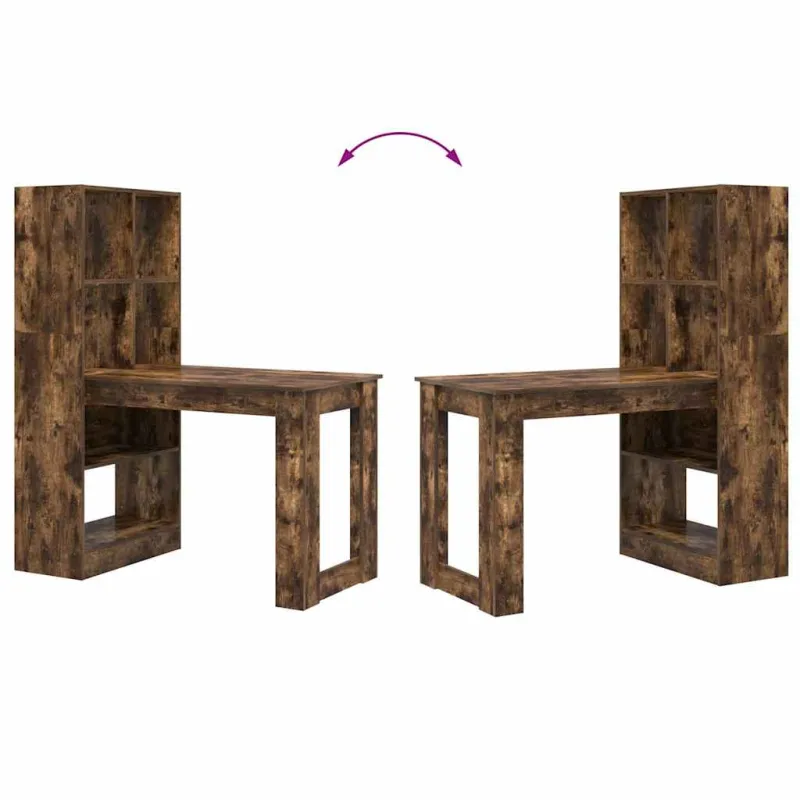 Stalas Rūkyta ąžuolas 122 x 67 x 145 cm Apdirbta mediena