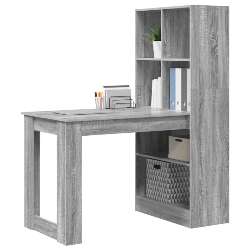 Stalas Pilkas Sonoma 122 x 67 x 145 cm Apdirbta mediena