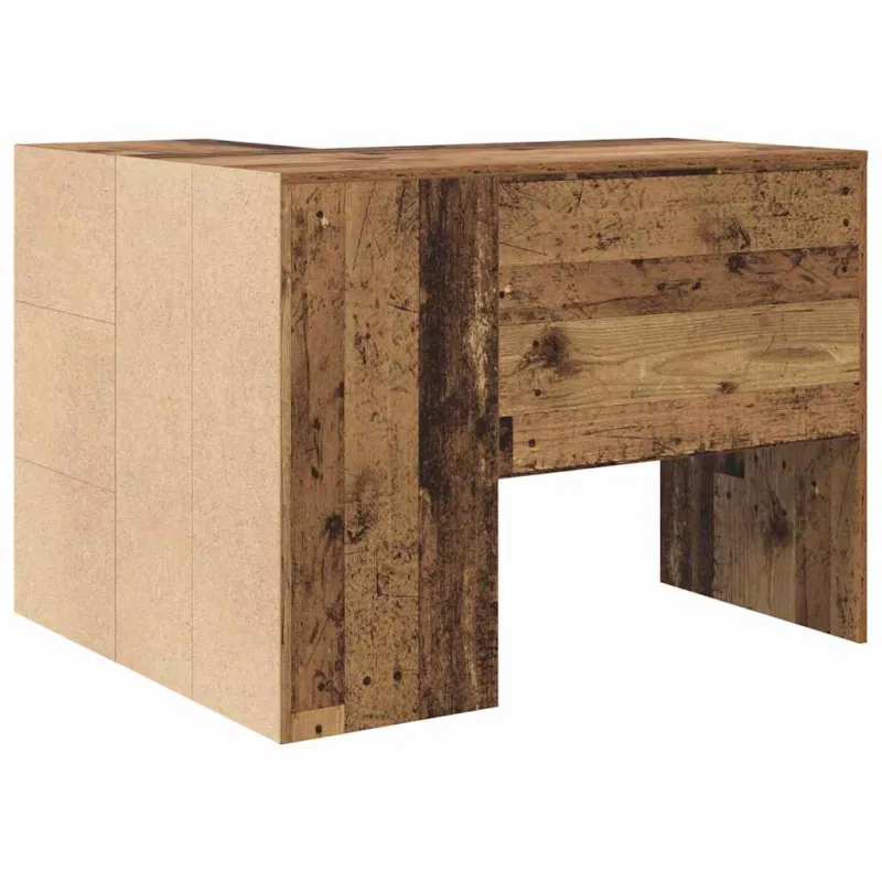 Kampinis rašomasis stalas Senas medis 102 x 88 x 75 cm