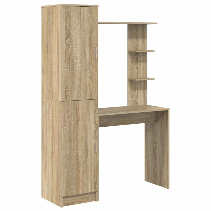 Stalas 2 pcs Sonoma ąžuolas