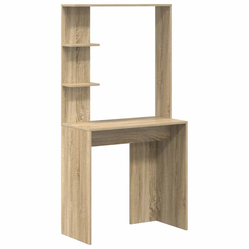 Stalas 2 pcs Sonoma ąžuolas