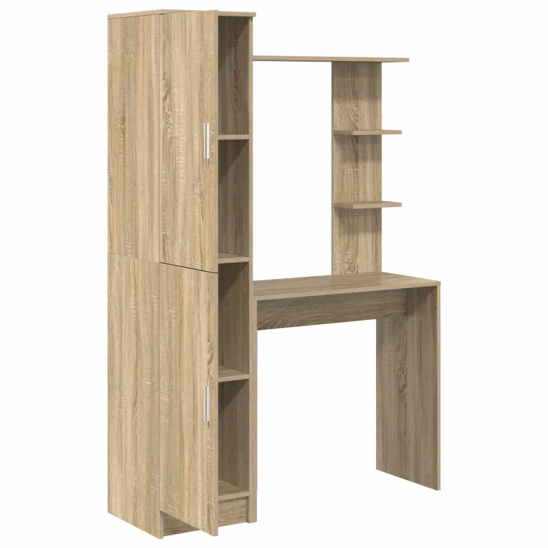 Stalas 2 pcs Sonoma ąžuolas