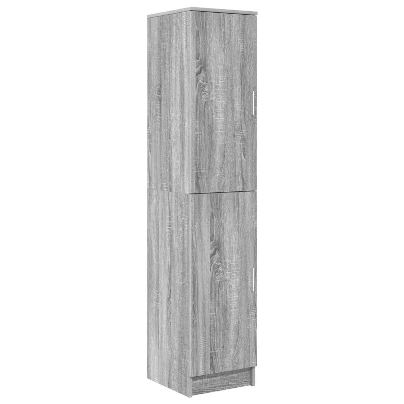 Stalas 2 pcs Pilkas Sonoma
