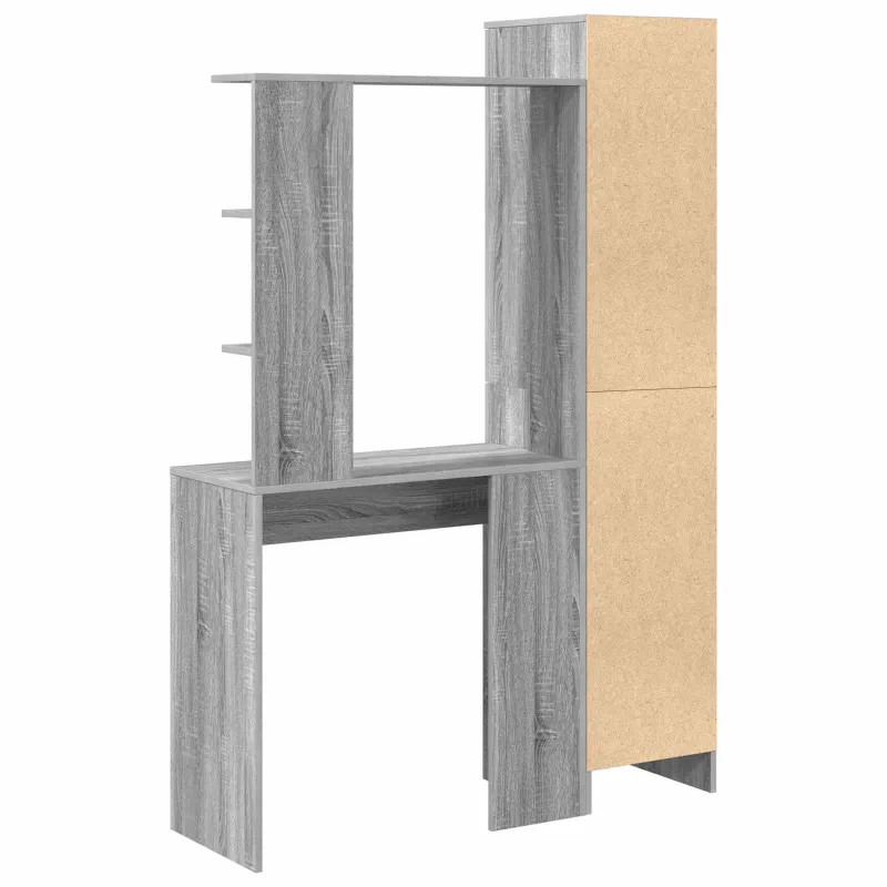 Stalas 2 pcs Pilkas Sonoma