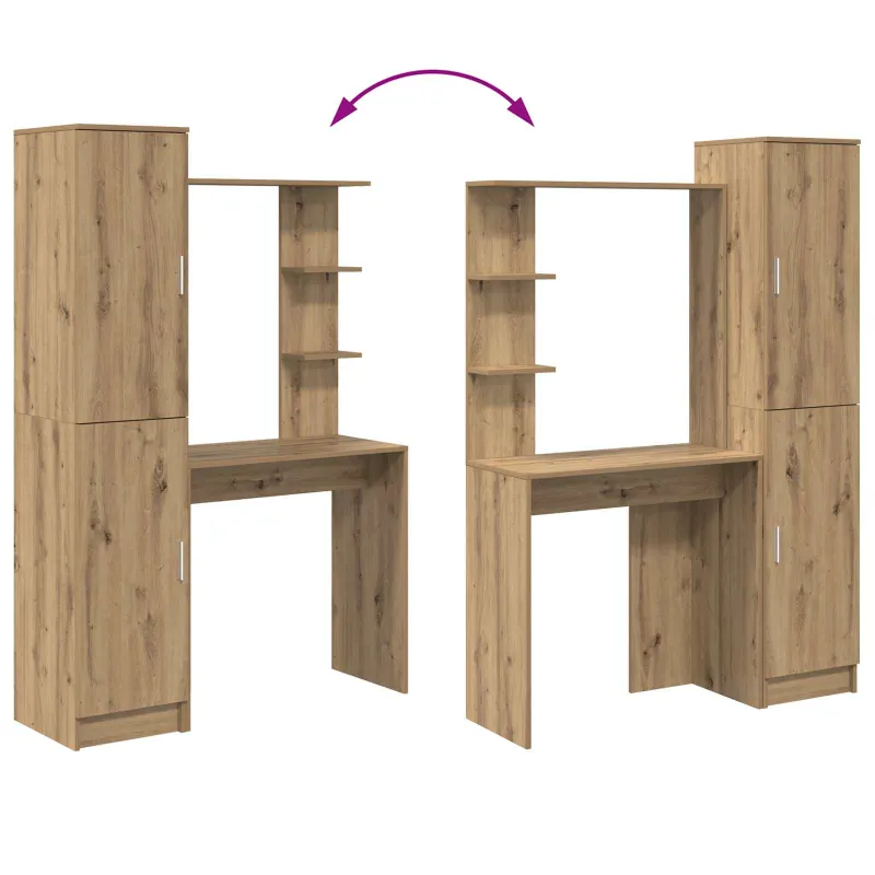 Stalas 2 pcs Amatininkų ąžuolas