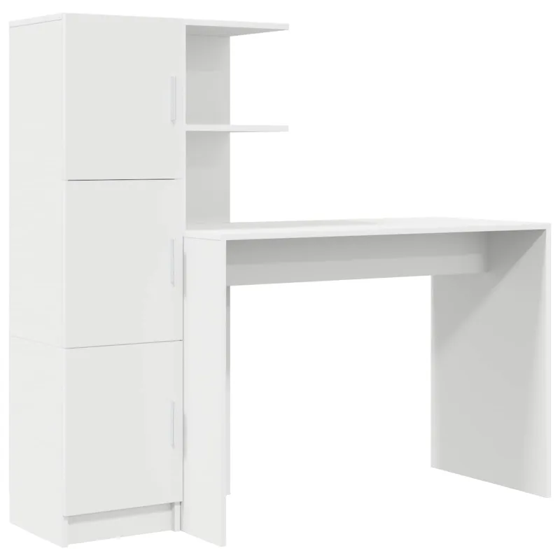 Stalas 2 pcs Balta