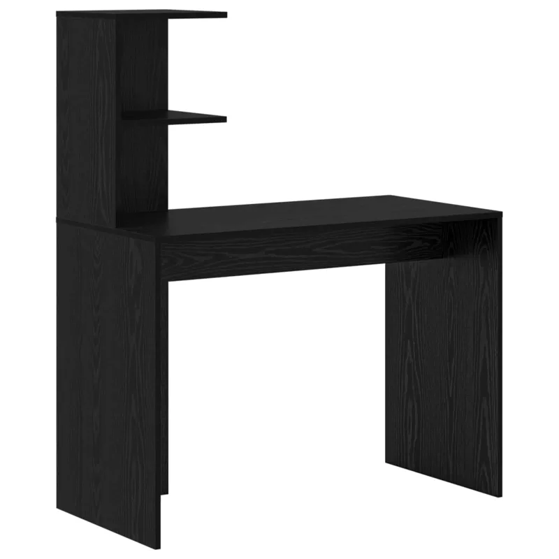Stalas 2 pcs Juodas ąžuolas