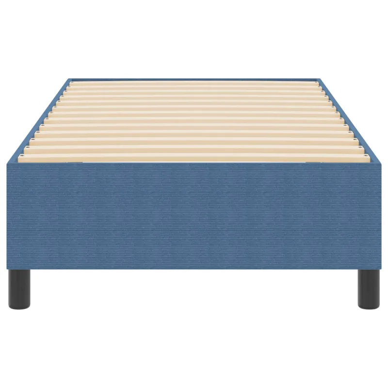 Platforminės lovos rėmas Mėlyna 80 x 200 cm Kordūrinis audinys
