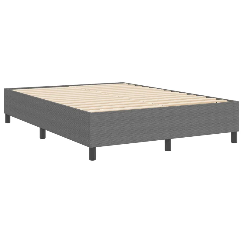 Platforminės lovos rėmas Šviesiai pilka 140 x 190 cm