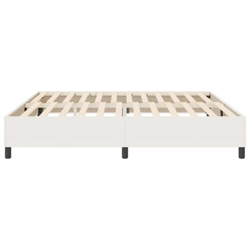 Platforminės lovos rėmas Kreminė 200 x 200 cm