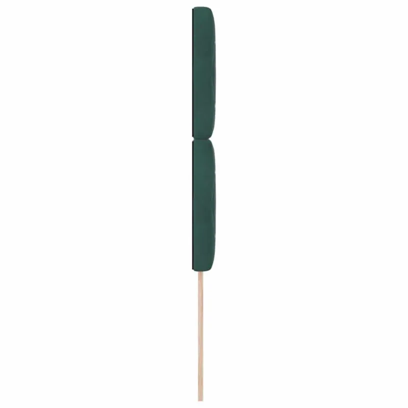 Galvūgalis Šviesiai žalia pilka 100 cm Aksomas