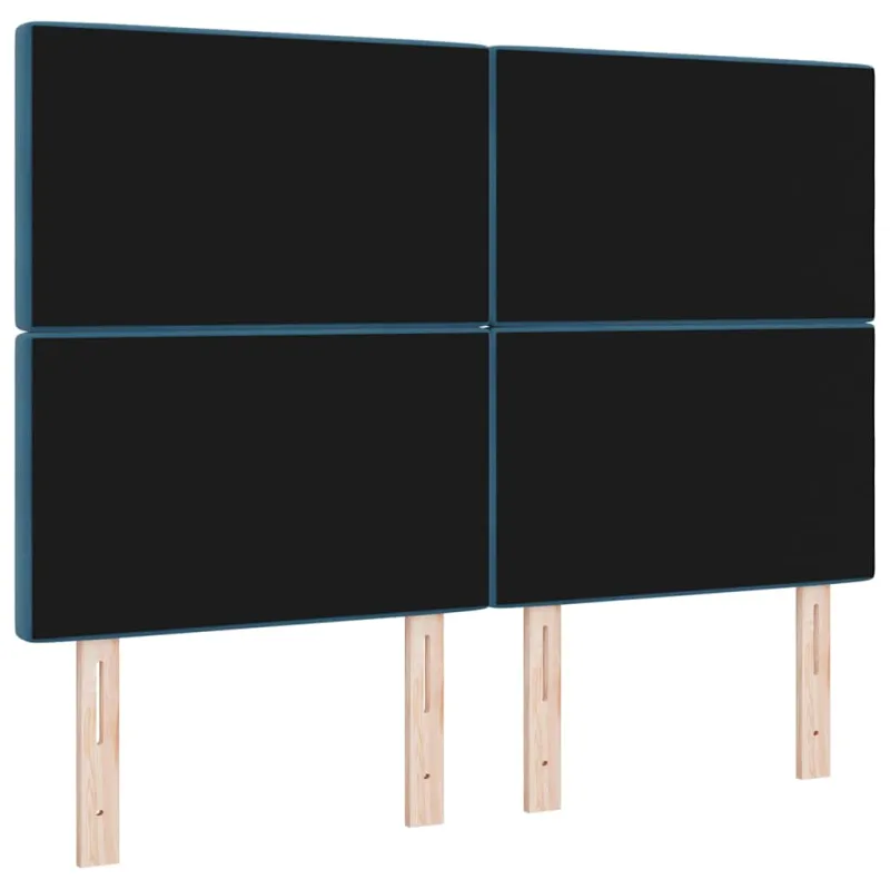 Galvūgalis Tamsiai mėlyna 144 cm Aksomas