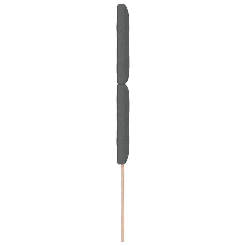 Aukščio reguliuojamas atlošas Tamsiai pilka 80 cm audinys