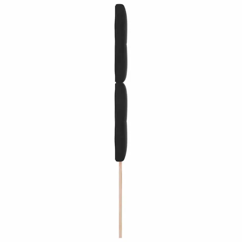 Galvūgalis Juodas 80 cm Aksomas