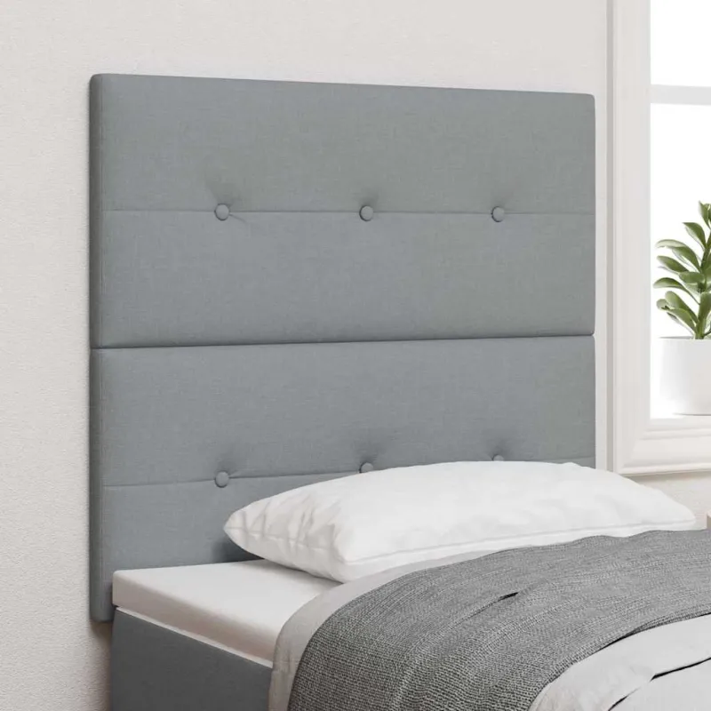Aukščio reguliuojamas atlošas Šviesiai pilka 90 cm audinys