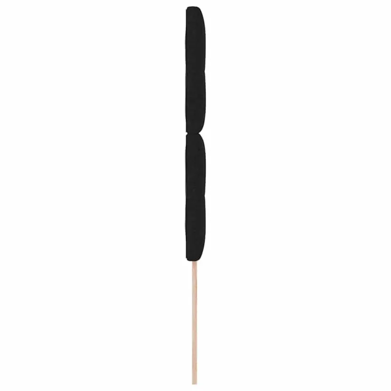 Aukščio reguliuojamas atlošas Juodas 90 cm audinys