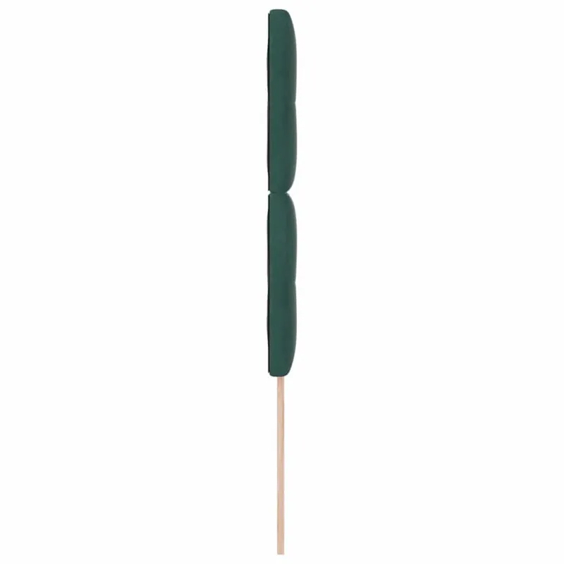 Galvūgalis Tamsiai žalia 90 cm Aksomas
