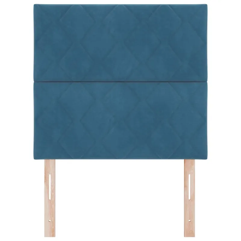 Galvūgalis Tamsiai mėlyna 90 cm Aksomas