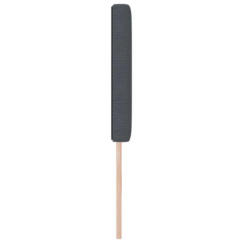 LED galvūgalis Tamsiai pilka 160 cm Kordūrinis audinys