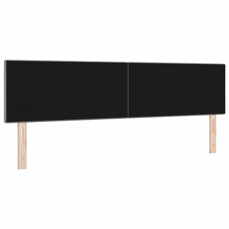 LED galvūgalis su LED juostelėmis Taupe 180 cm audinys