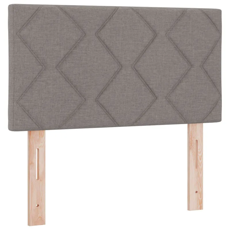 LED galvūgalis Taupe 80 cm audinys