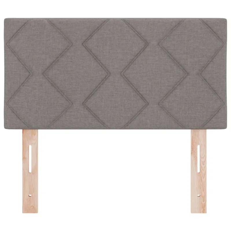 LED galvūgalis Taupe 80 cm audinys