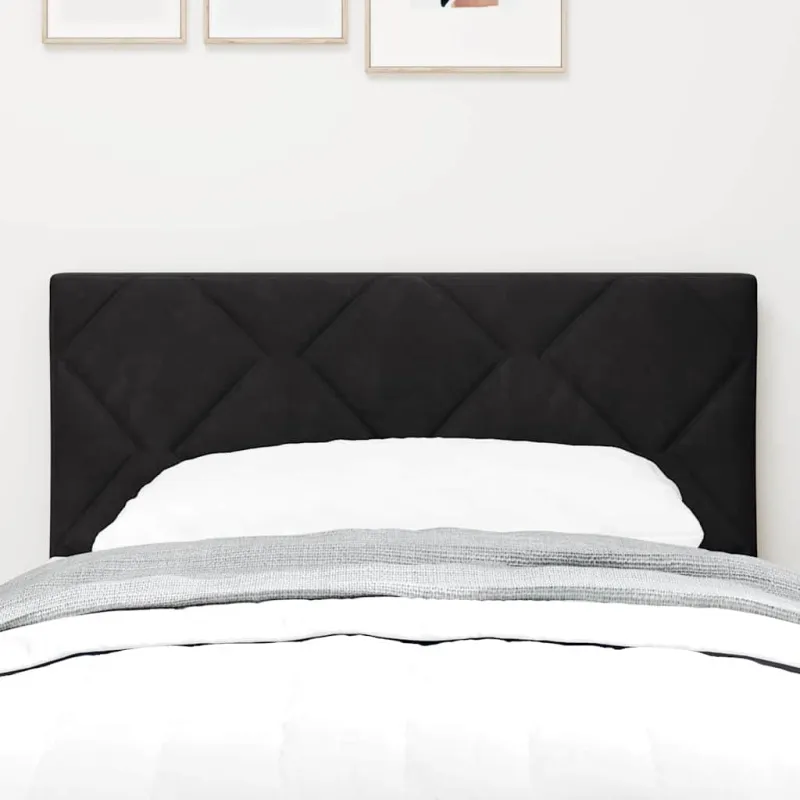 LED galvūgalis Juodas 80 cm Aksomas