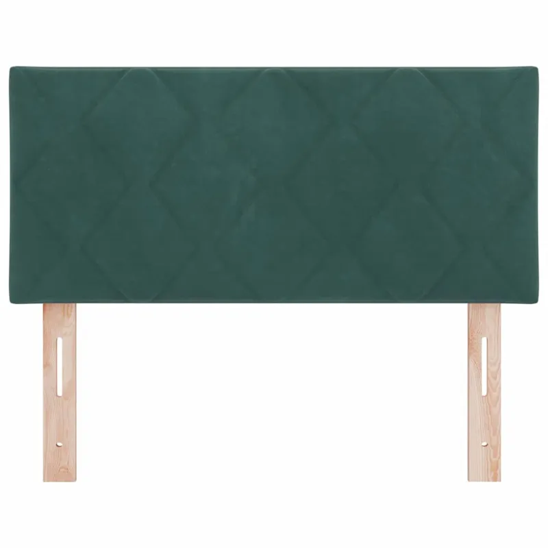 LED galvūgalis Tamsiai žalia 90 cm Aksomas
