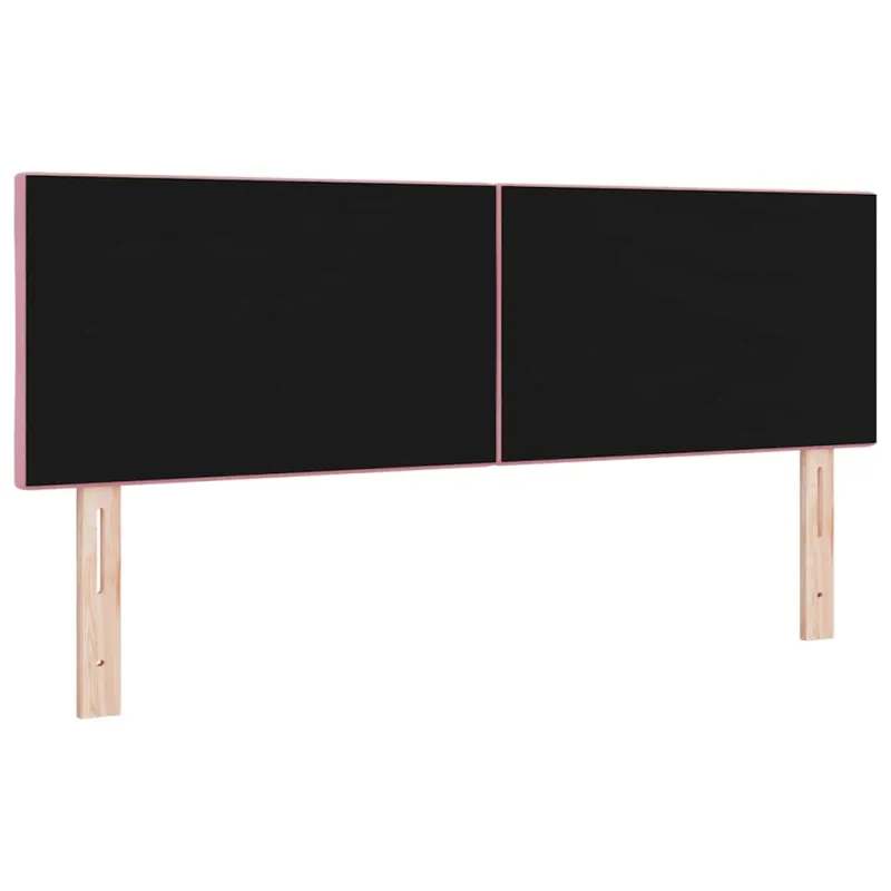 LED galvūgalis Rožinė 160 cm Aksomas
