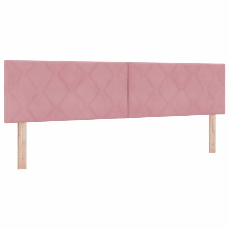 LED galvūgalis Rožinė 180 cm Aksomas