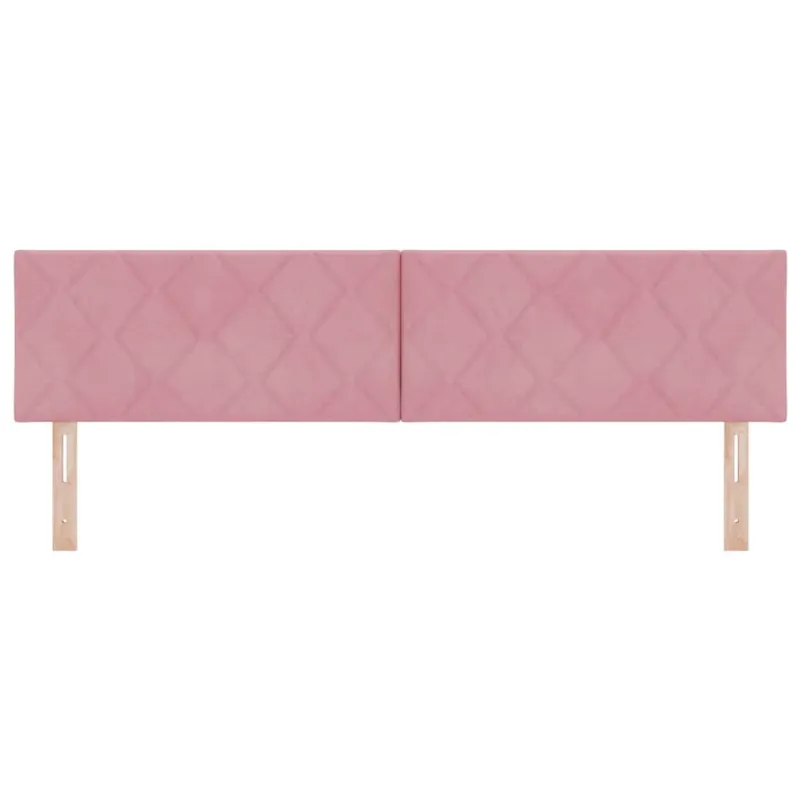 LED galvūgalis Rožinė 180 cm Aksomas