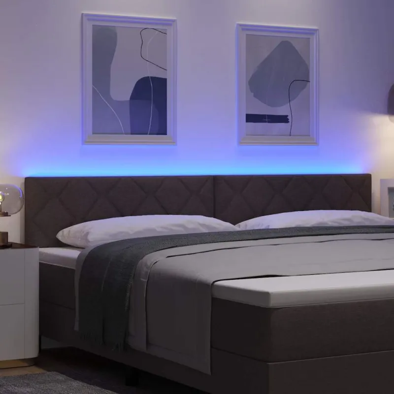 LED galvūgalis Ruda 200 cm audinys