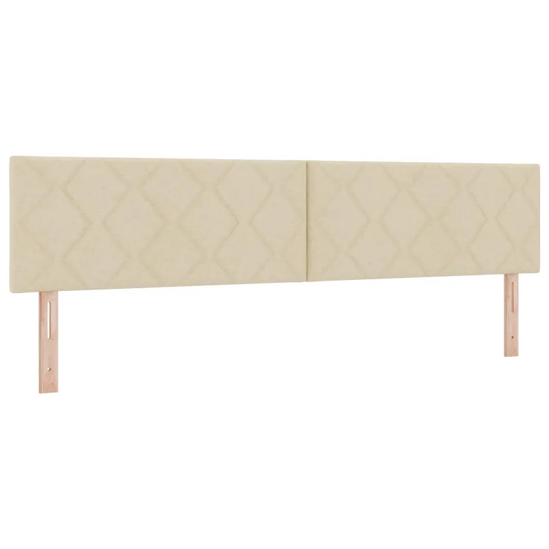 LED galvūgalis Kreminė 200 cm audinys